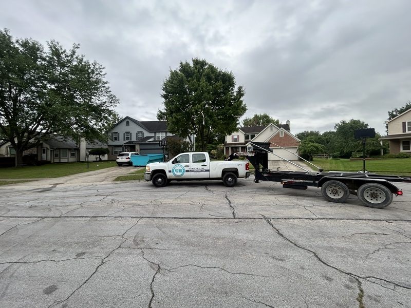 Professional dumpster rental service in Dublin, Ohio