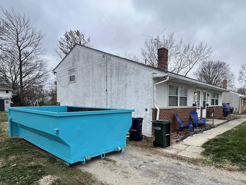 Winter dumpster rental safety tips for Columbus Ohio