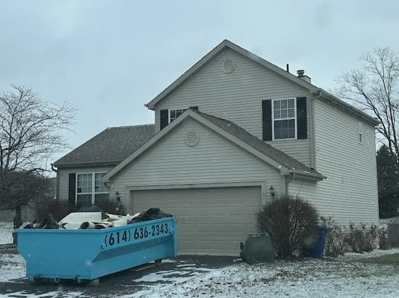 Dumpster rental for home renovation in Columbus Ohio